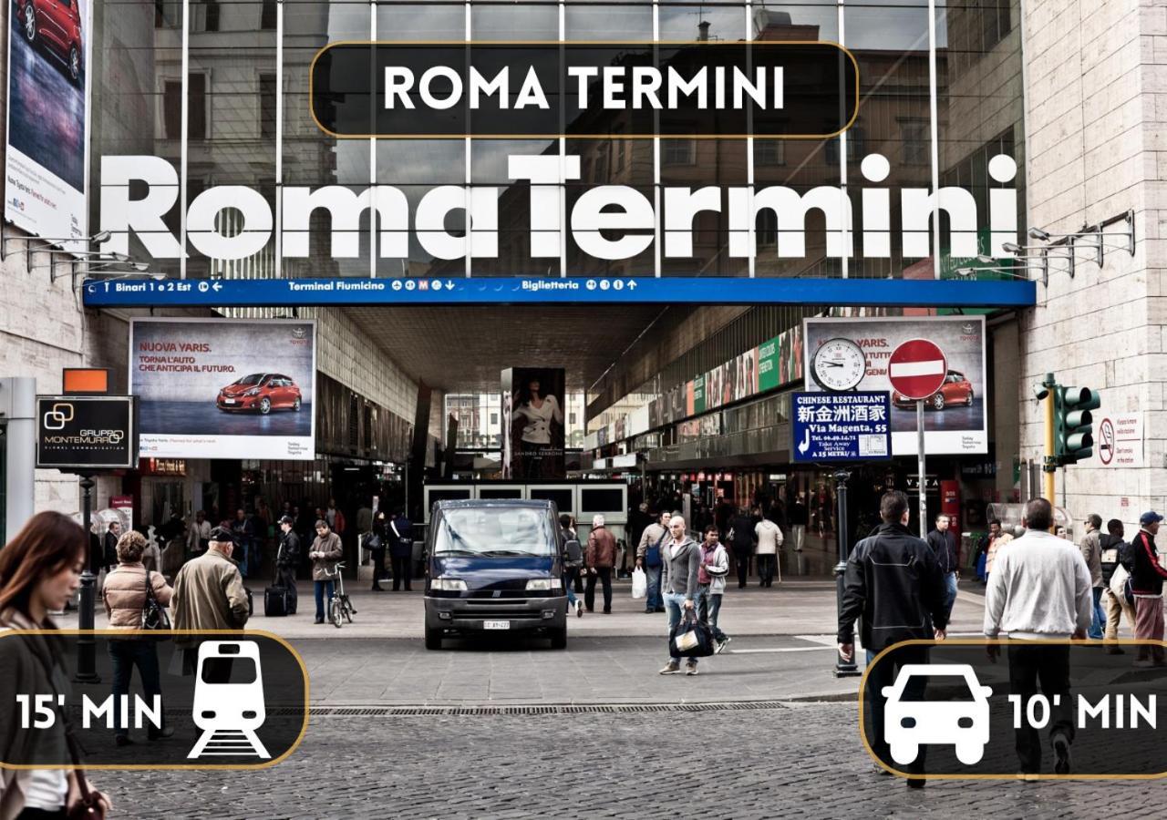 Appartamento Attico Con Terrazzo - Colosseo A 20Min *